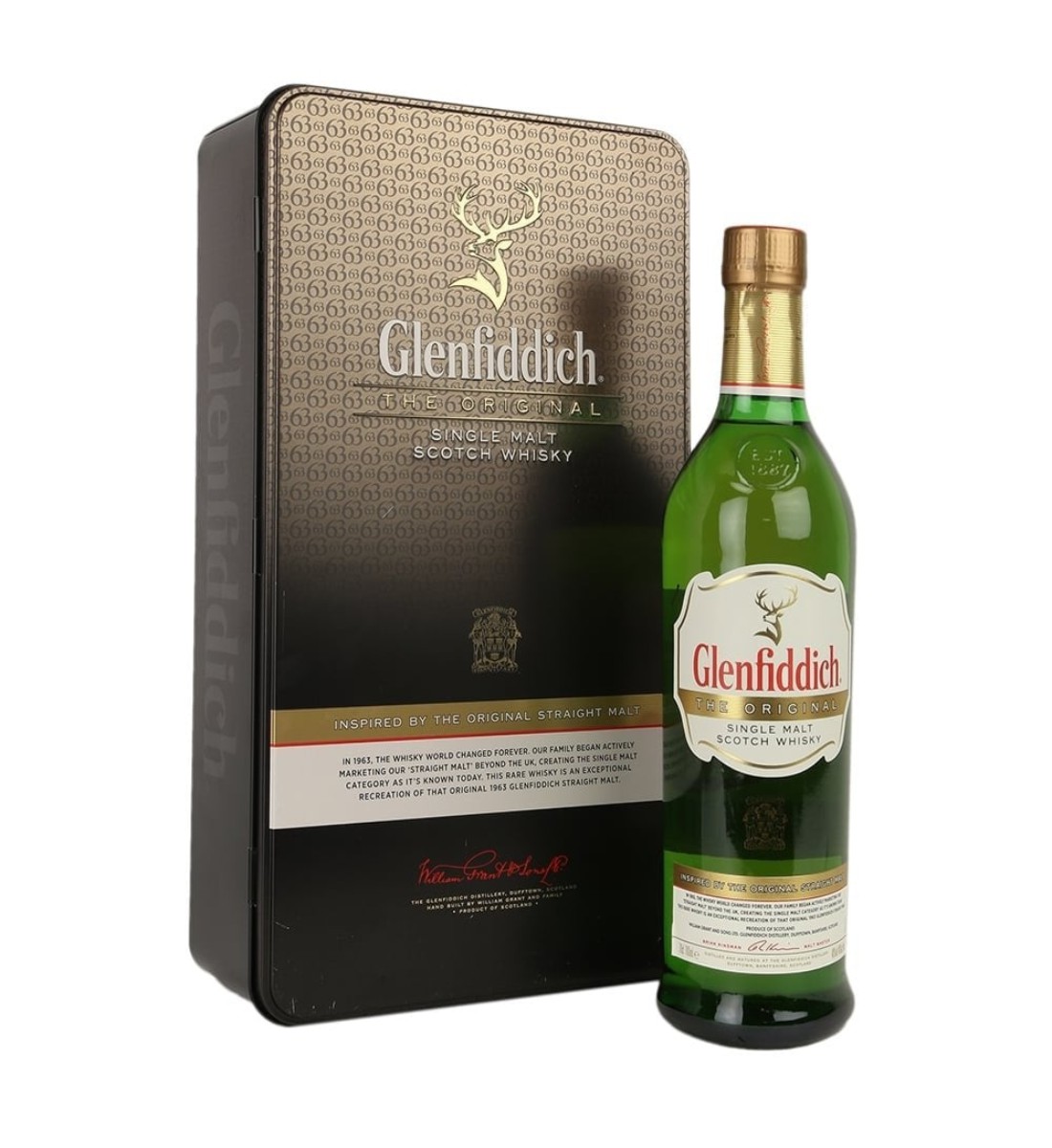 Glenfiddich The Original Whisky Cutie Metal 0.7L